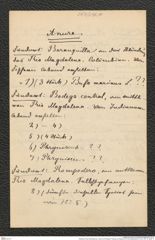 Nachlass Franz Steindachner, Liste von Prinzessin Therese von Bayern an Franz Steindachner, Inv.Nr. 537.10, Seite 13
